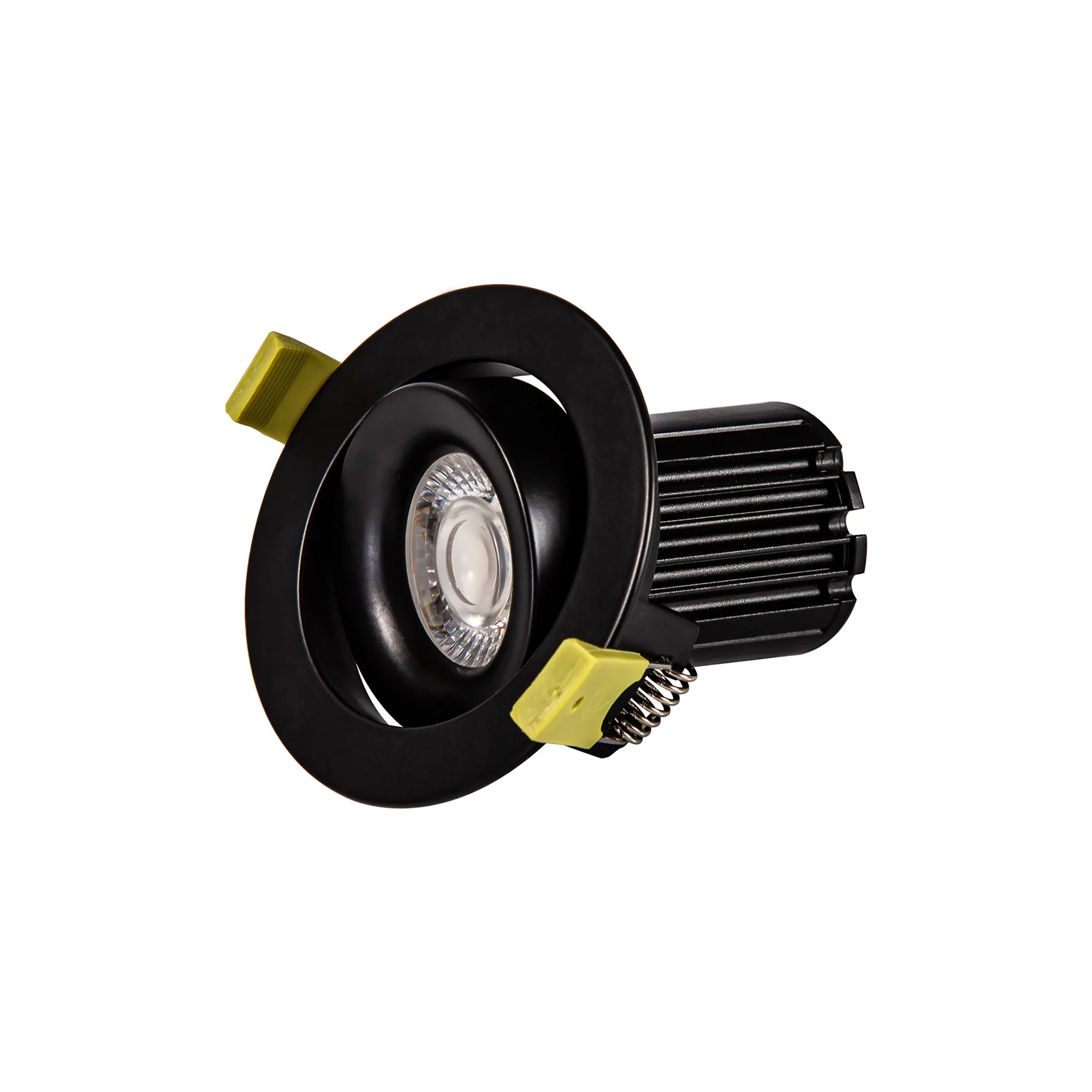 Bruve 10 Tridonic Powered 10W 2700K 710lm 36° CRI>90 LED Engine Adjustable Round Matt Black Fixed Spot light, IP20 DM201260  Dlux Bruve A 10